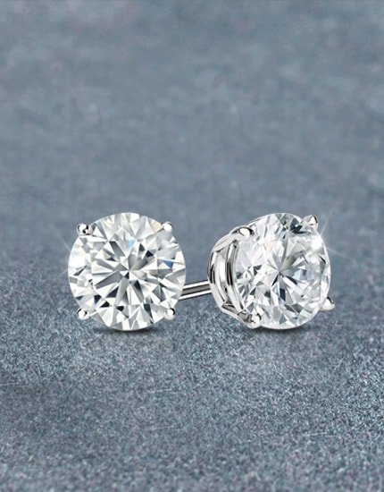 Studs Earrings Available At Rare Gem Studio