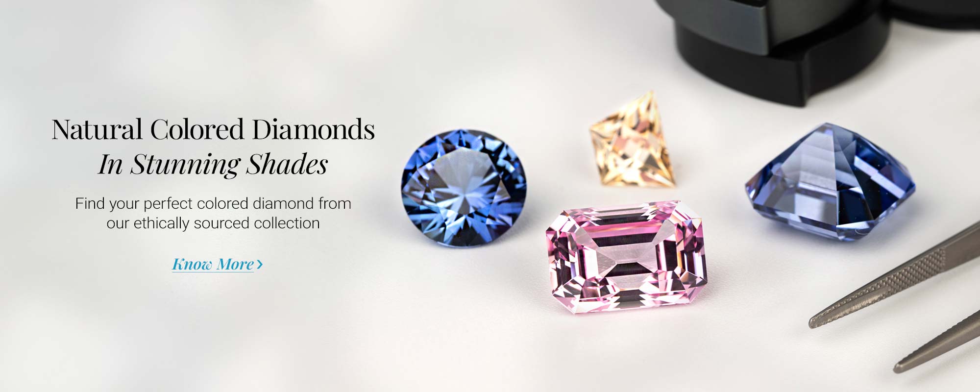 Colored Diamonds At Rare Gem Studio